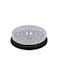 Azar Displays One Tier Revolving Display 2"H x 11"Dia. - round slot 1"dia 225015 - alternate 1